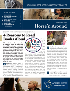 Arabian Horse Reading Literacy Project